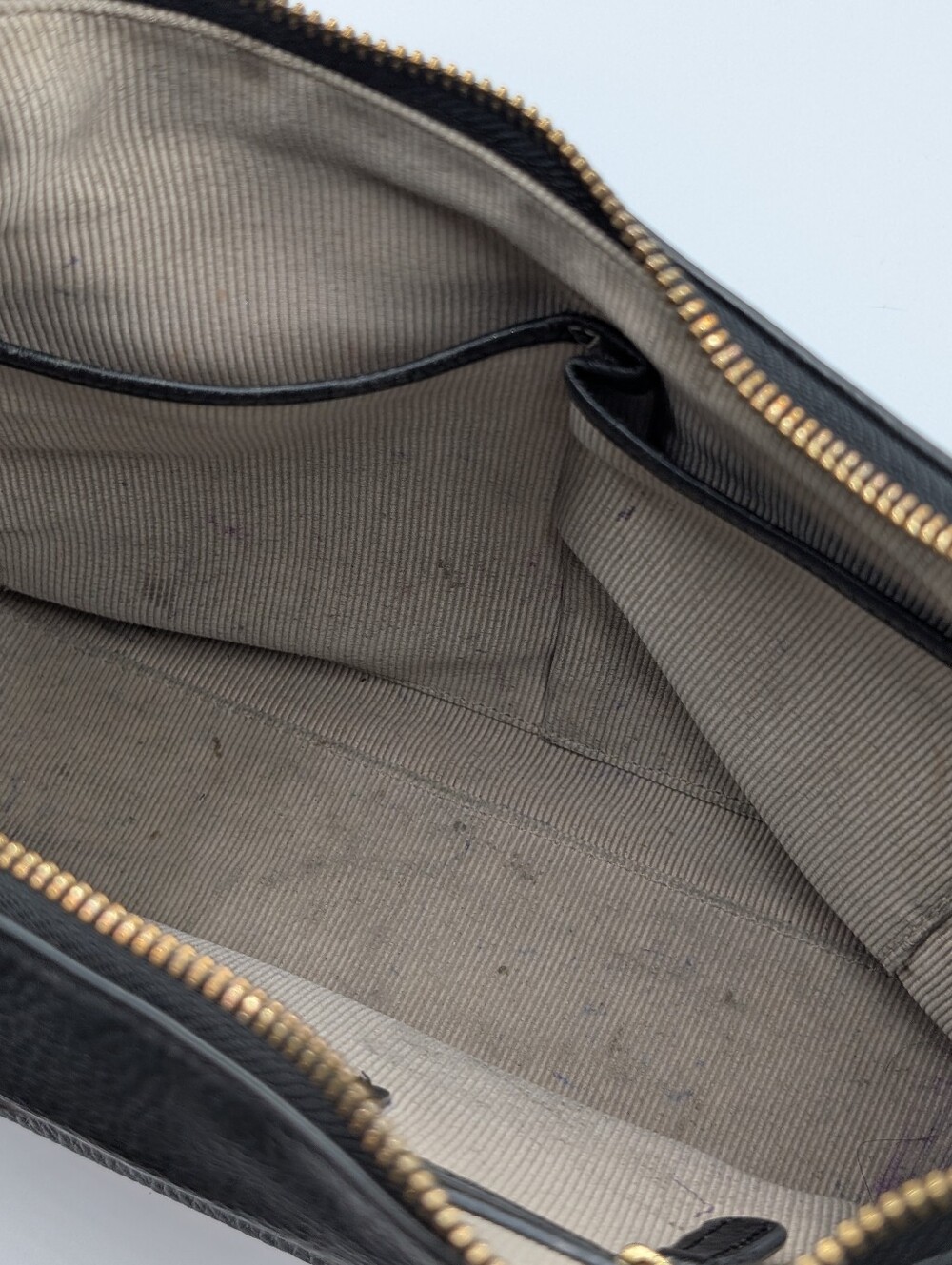 Radley Alpha Road Medium Shoulder Bag In Pebbled Black And Grey Leather - Picture 13 of 13